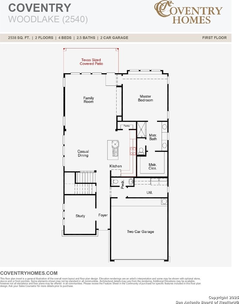 12450 Chazelle, San Antonio, TX 78254 - room layout