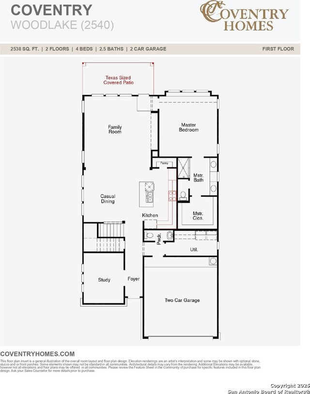12450 Chazelle, San Antonio, TX 78254 - room layout