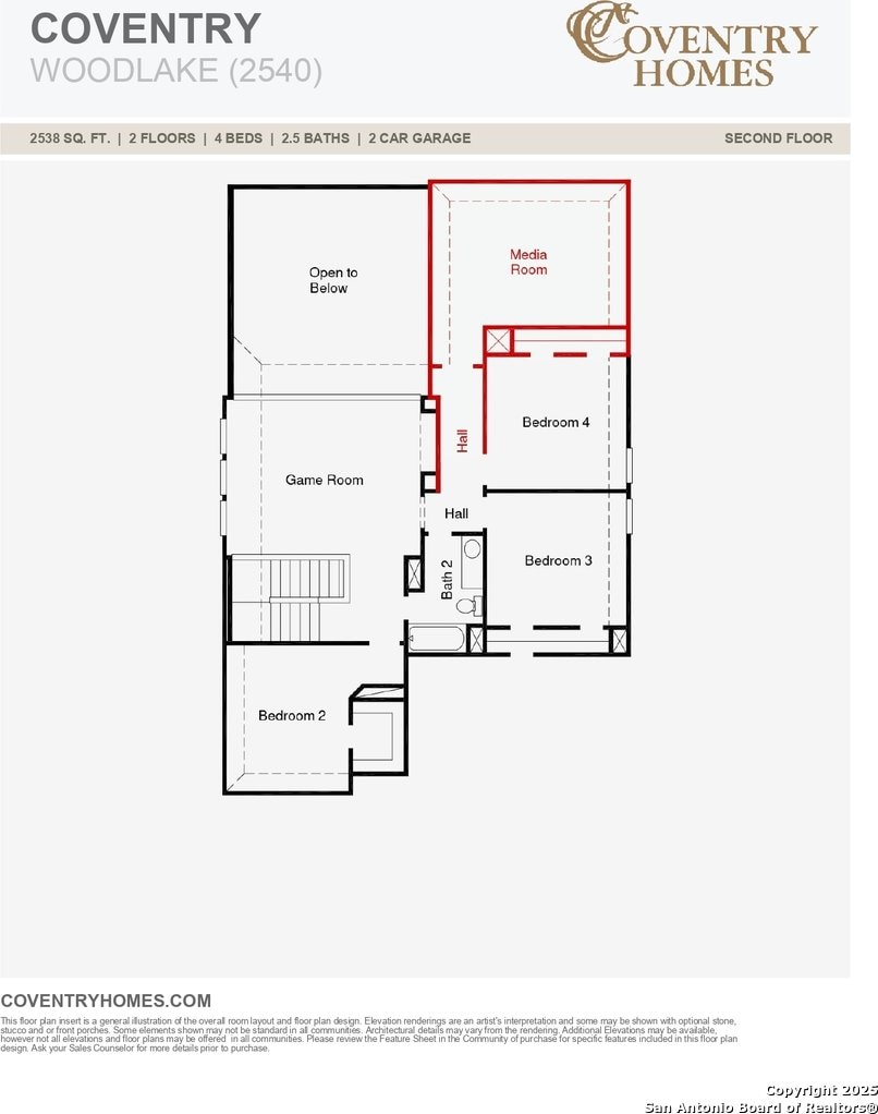 12450 Chazelle, San Antonio, TX 78254 - property floor plan