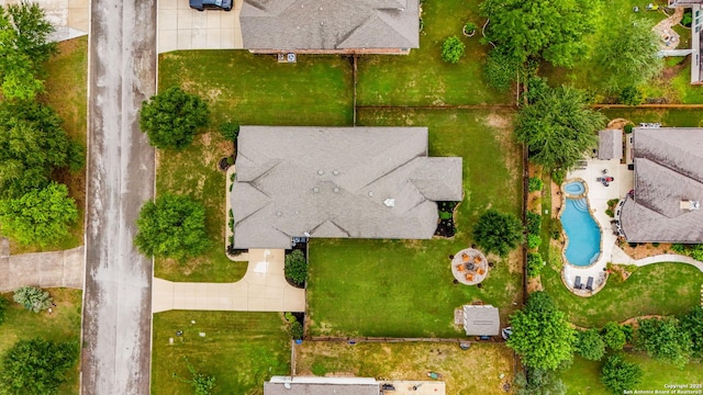3318 Jasons, Marion, TX 78124 - aerial view of a pool