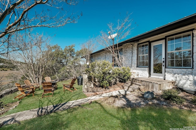 5A Rolling Acres Rd, Boerne, TX 78006 - view of grassy yard