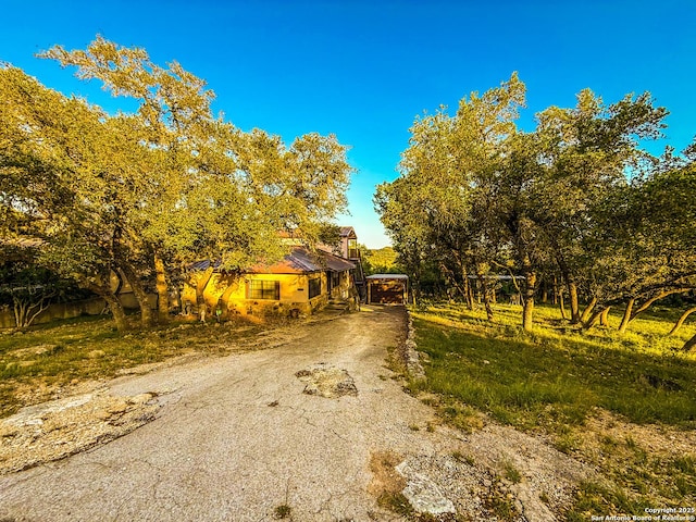 3084 Rustler, Canyon Lake, TX 78133 - view of asphalt driveway