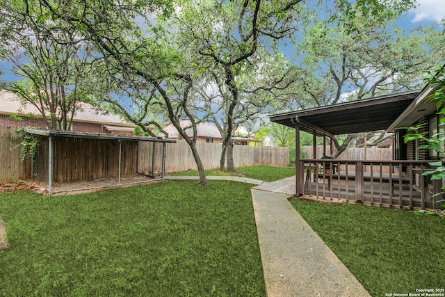 5615 Timber Bark, San Antonio, TX 78250 - view of yard