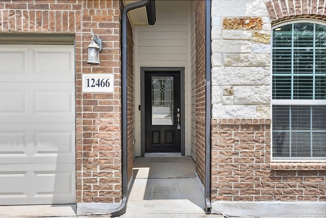 12466 Belfort Pt, Schertz, TX 78154 - entrance to property with brick siding