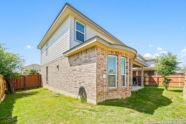 8502 Kallison Arbor, San Antonio, TX 78254 - view of home's exterior with brick siding