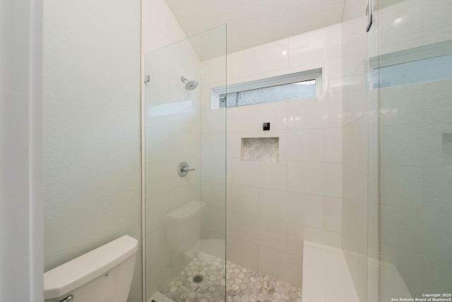 2230 Bennett Ave, New Braunfels, TX 78132 - full bathroom with toilet and a tile shower