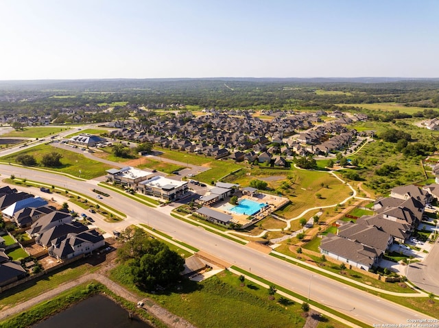 2230 Bennett Ave, New Braunfels, TX 78132 - aerial view of property and surrounding area featuring nearby suburban area