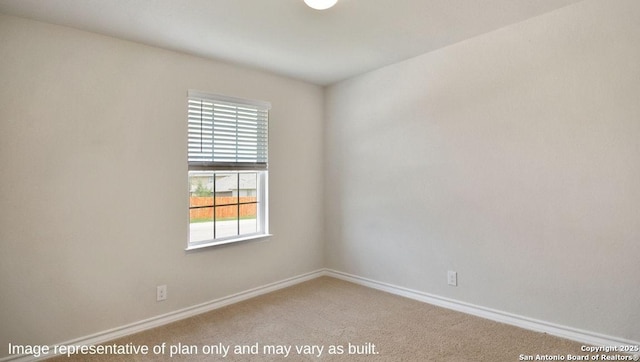 310 Steele Hbr, Cibolo, TX 78108 - carpeted empty room featuring baseboards