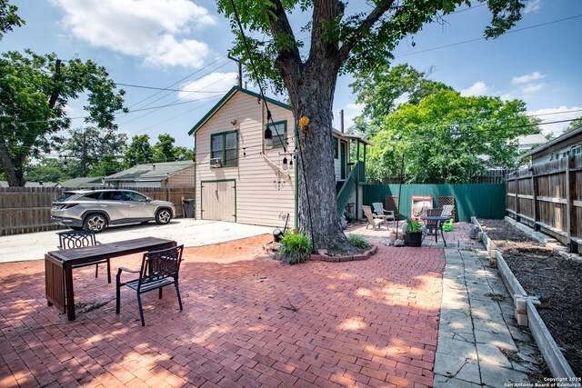 243 N, San Antonio, TX 78201 - back of house featuring a patio area and stairs