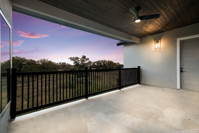 3045 Campestres, Spring Branch, TX 78070 - balcony featuring ceiling fan