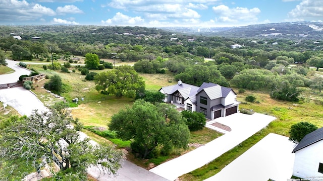 3045 Campestres, Spring Branch, TX 78070 - aerial view of property and surrounding area with a forest