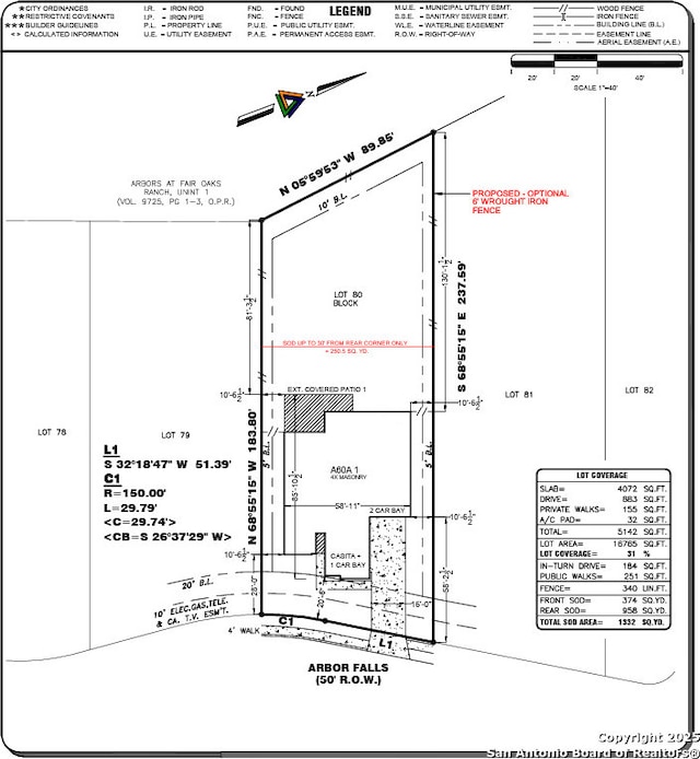 survey map / technical document