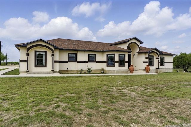 1110 Atascosa County Road 101, Floresville, TX 78114 - single story home with a front yard and stucco siding