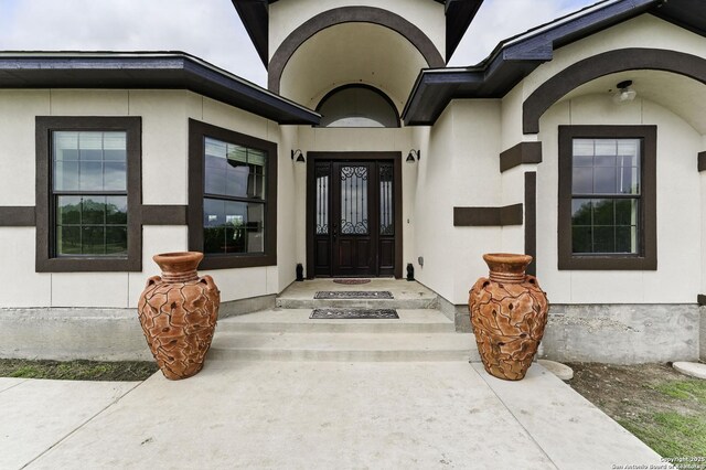 1110 Atascosa County Road 101, Floresville, TX 78114 - entrance to property with stucco siding