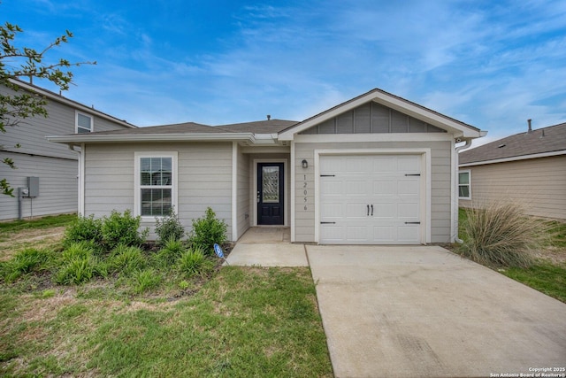 12056 Luckey Villa, San Antonio, TX 78252 - ranch-style home featuring driveway and an attached garage
