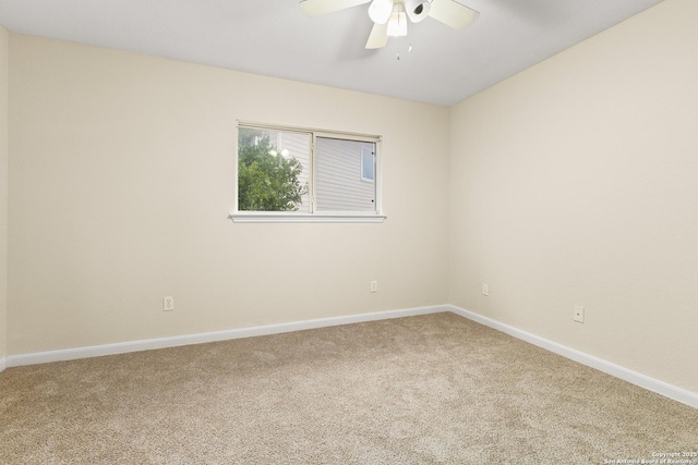 6739 Nora Vista Way, San Antonio, TX 78233 - carpeted empty room featuring a ceiling fan and baseboards