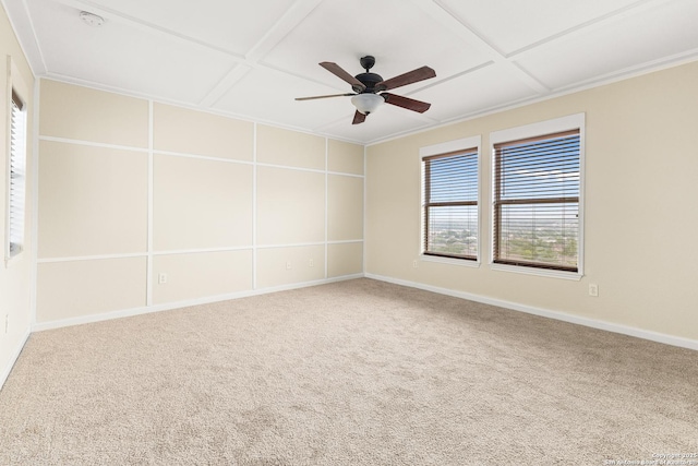 6739 Nora Vista Way, San Antonio, TX 78233 - carpeted spare room featuring plenty of natural light, a ceiling fan, and baseboards