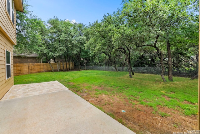 10607 Carmona, Helotes, TX 78023 - view of yard featuring a patio area