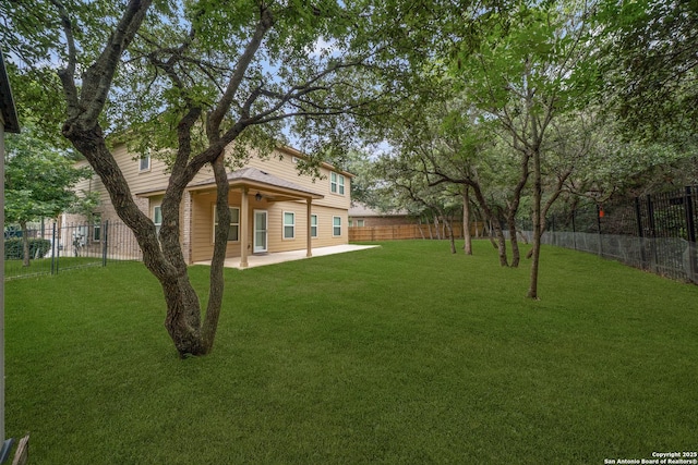 10607 Carmona, Helotes, TX 78023 - view of yard with a patio area