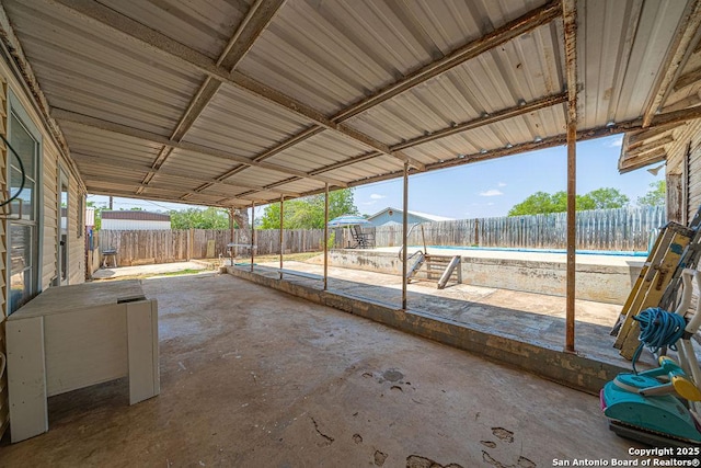 1004 Leona, Cotulla, TX 78014 - view of patio / terrace with a fenced backyard