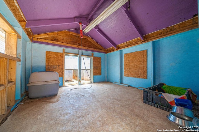 1004 Leona, Cotulla, TX 78014 - misc room featuring vaulted ceiling