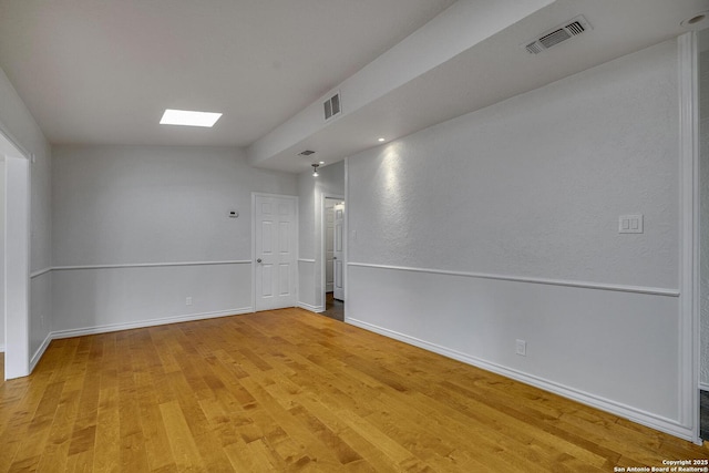 2802 Bent Bow, San Antonio, TX 78209 - empty room featuring light wood-style flooring and baseboards