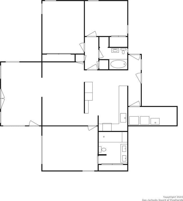 2802 Bent Bow, San Antonio, TX 78209 - home floor plan