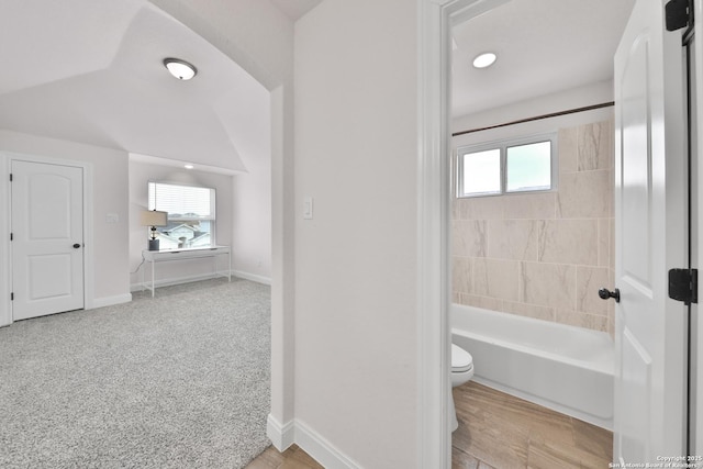 6514 Comanche Post, San Antonio, TX 78233 - full bathroom featuring toilet, plenty of natural light, and baseboards