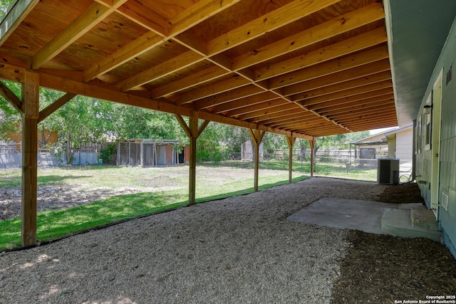 9015 Spanish Cv, San Antonio, TX 78242 - view of patio / terrace featuring cooling unit