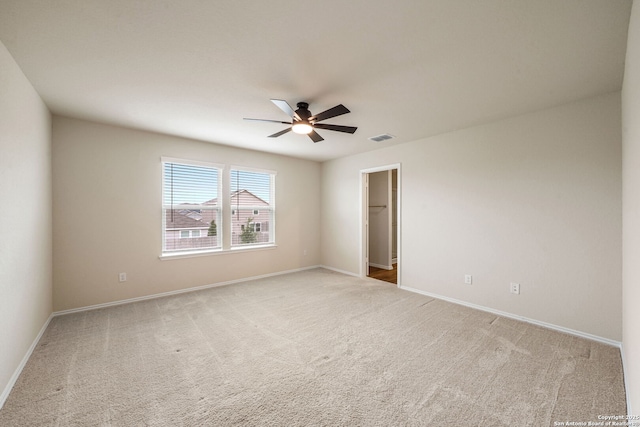 13758 Prospector Post, San Antonio, TX 78253 - empty room with ceiling fan, carpet floors, and baseboards