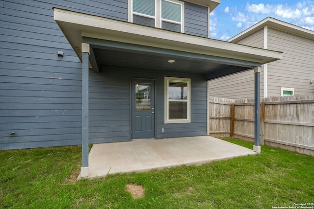 13758 Prospector Post, San Antonio, TX 78253 - doorway to property featuring a patio