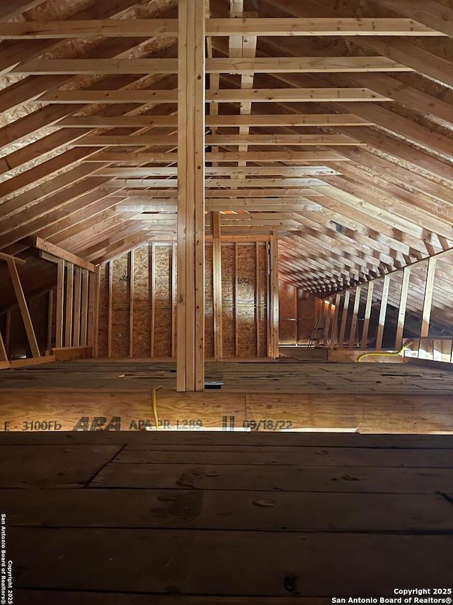 314 Veda Mae, San Antonio, TX 78216 - view of unfinished attic