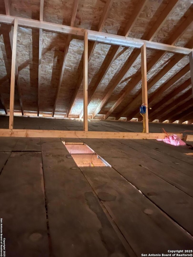 314 Veda Mae, San Antonio, TX 78216 - view of unfinished attic