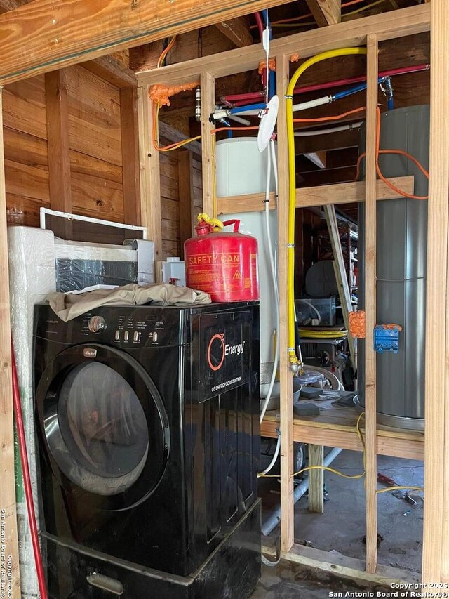 314 Veda Mae, San Antonio, TX 78216 - laundry area with washer / clothes dryer