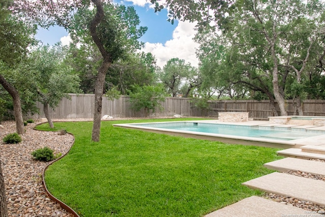 view of yard