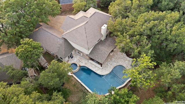 16222 Deer Crst, San Antonio, TX 78248 - view of subject property featuring a pool area