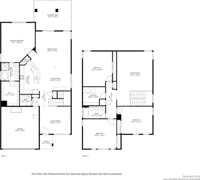 13303 Sunset Rainbow, San Antonio, TX 78245 - room layout