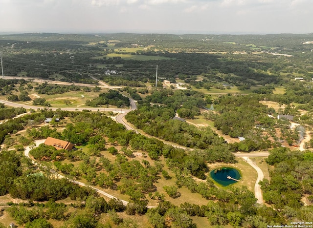 1200 Brand, Bulverde, TX 78163 - aerial view of property and surrounding area featuring a large body of water