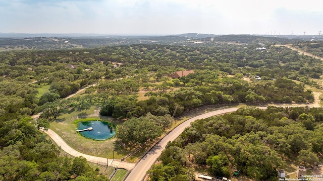 1200 Brand, Bulverde, TX 78163 - bird's eye view of a large body of water and a forest