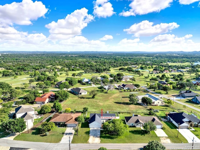 aerial perspective of suburban area