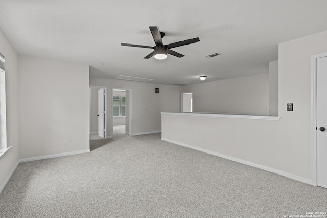 25836 Stone Cyn, San Antonio, TX 78260 - carpeted empty room featuring a ceiling fan and baseboards