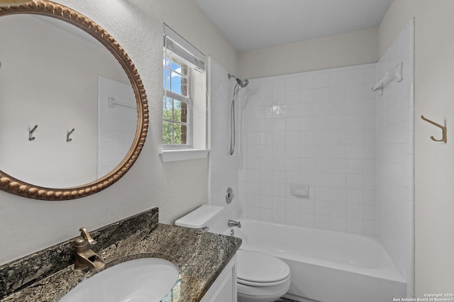 25836 Stone Cyn, San Antonio, TX 78260 - bathroom with vanity and  shower combination