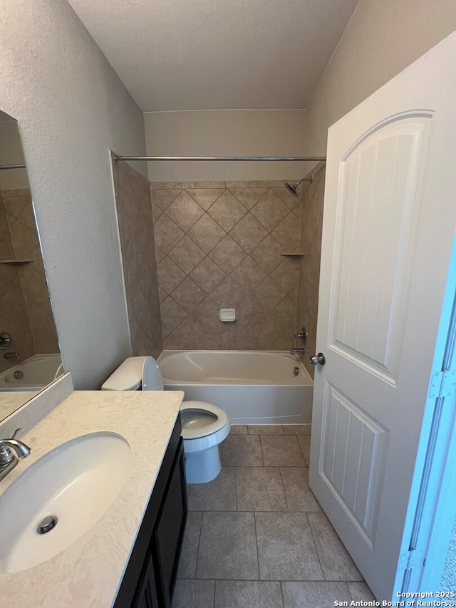 17339 Brachetto, San Antonio, TX 78247 - full bath with shower / bathtub combination, toilet, and vanity