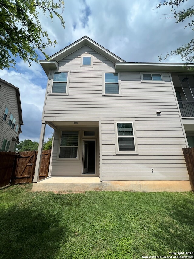 17339 Brachetto, San Antonio, TX 78247 - back of house with a patio area and a gate