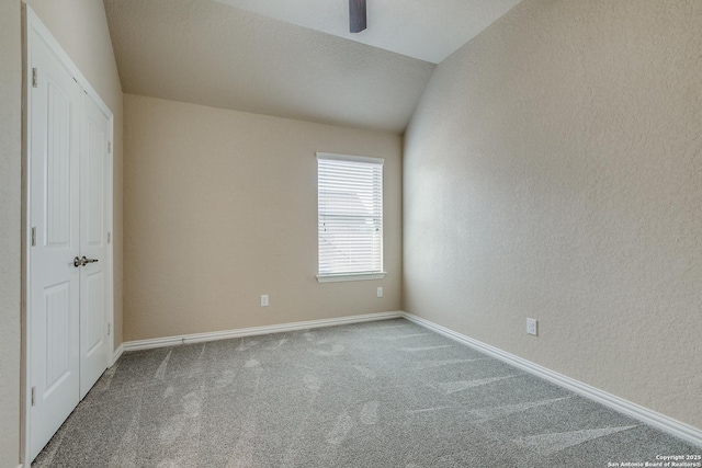12418 Maverick Rnch, San Antonio, TX 78254 - unfurnished bedroom featuring carpet floors, baseboards, a textured wall, and a ceiling fan