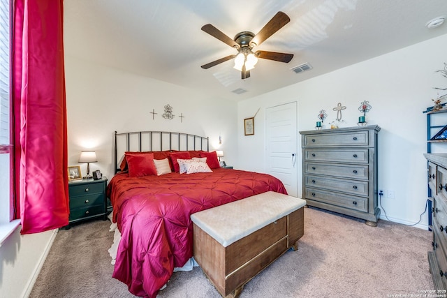 5249 Nature Path, Marion, TX 78124 - bedroom with carpet flooring, baseboards, and ceiling fan