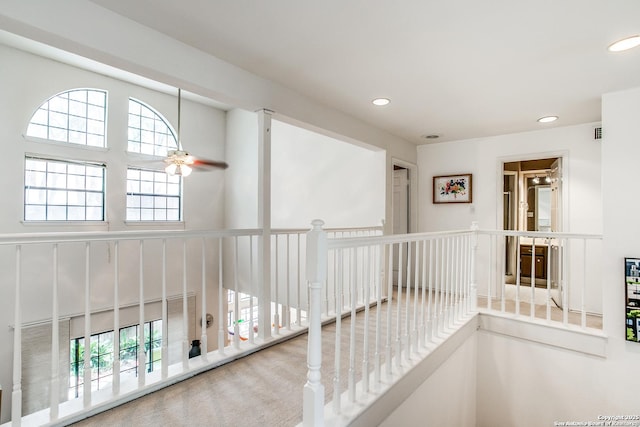 7930 Roanoke Unit 106, San Antonio, TX 78240 - corridor with recessed lighting