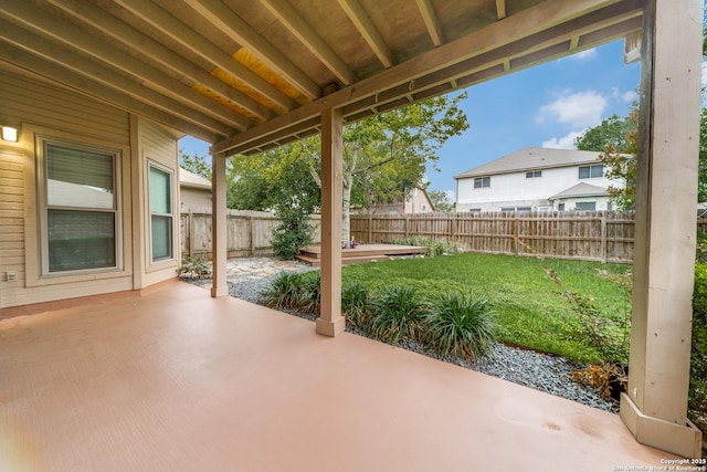 view of patio / terrace