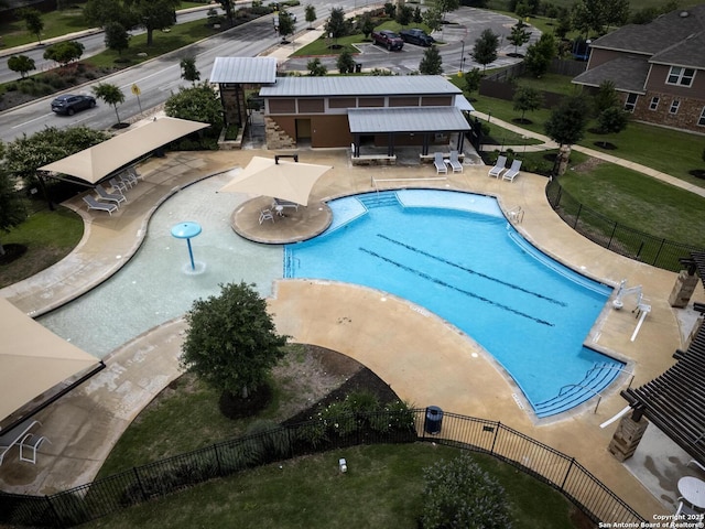 12243 Dusty Boots, San Antonio, TX 78254 - community pool with a patio