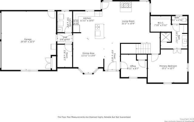 107 River Knl, Castroville, TX 78009 - floor plan / room layout